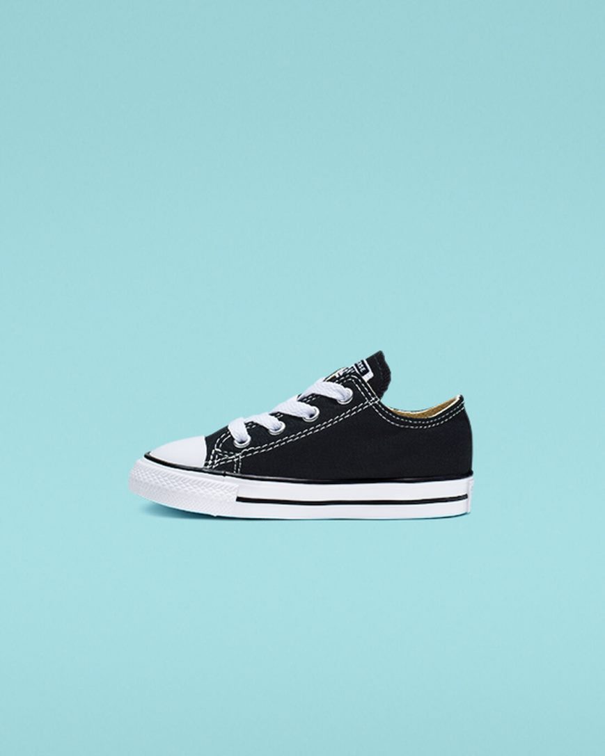 Boys' Converse Chuck Taylor All Star Classic Low Top Shoes Black | AU 43E0CE